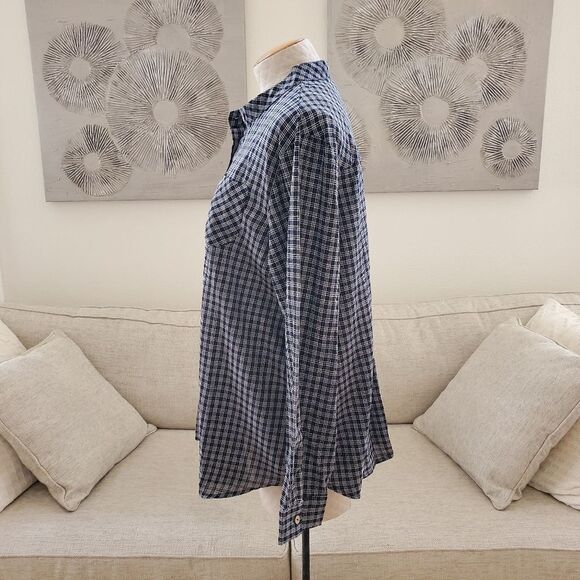 Suzanne Betro Weekend Long-Sleeve Top sz 1x - Picture 8 of 13